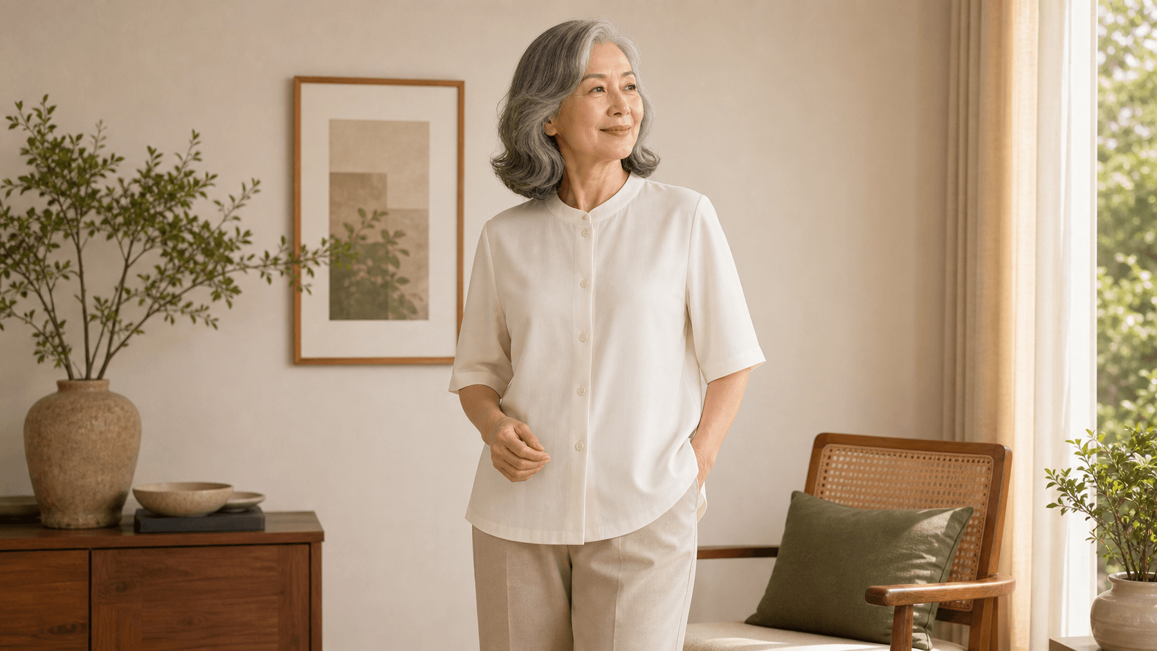 Áo nữ Daily có cúc: khi sự lịch sự và dễ mặc cùng đi với nhau